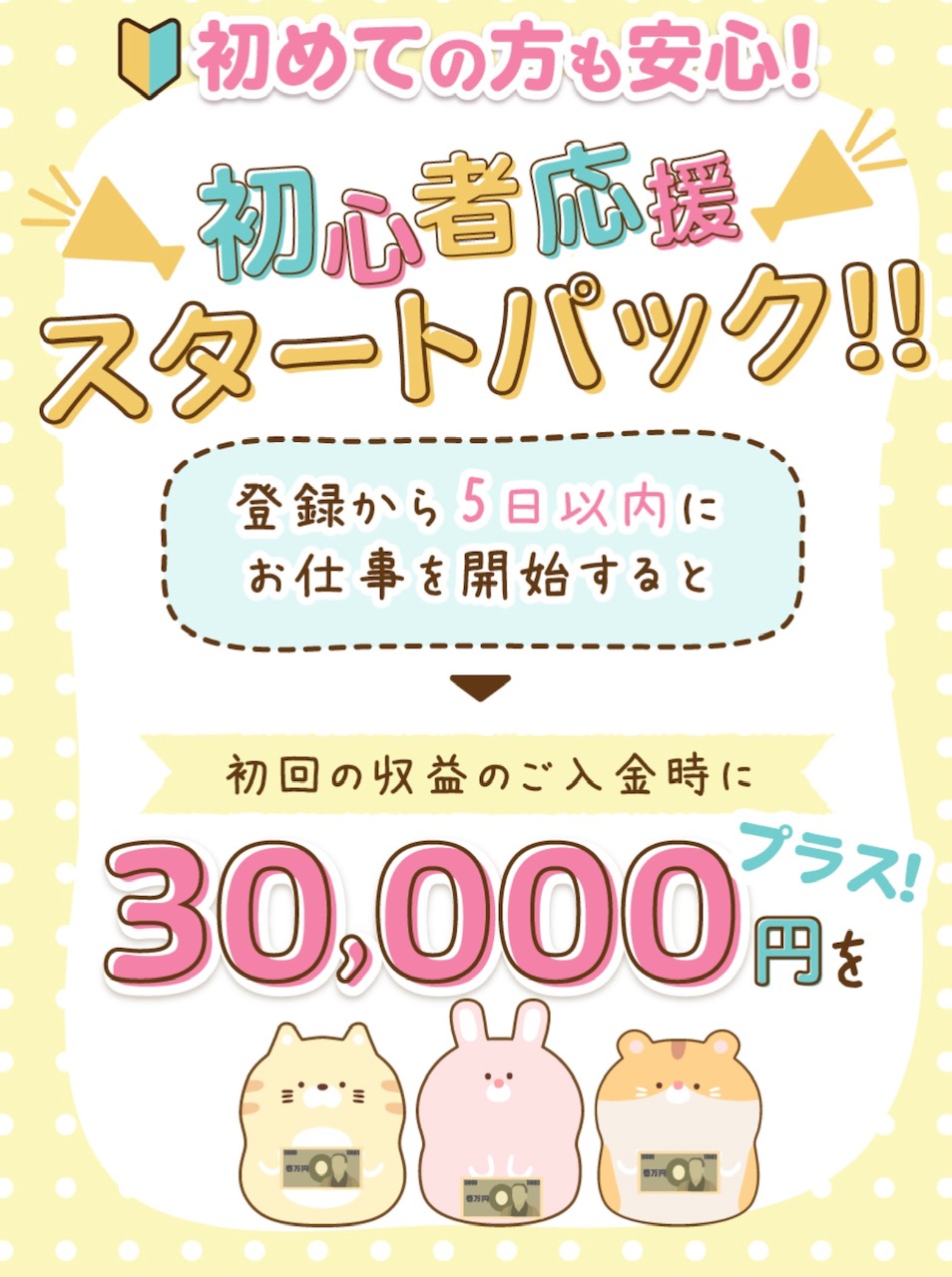 好きな写真を選んで３万円GET